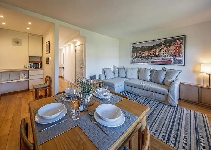 Lägenhet Cozy - Relax E Vista Mare Da Sogno Santa Margherita Ligure